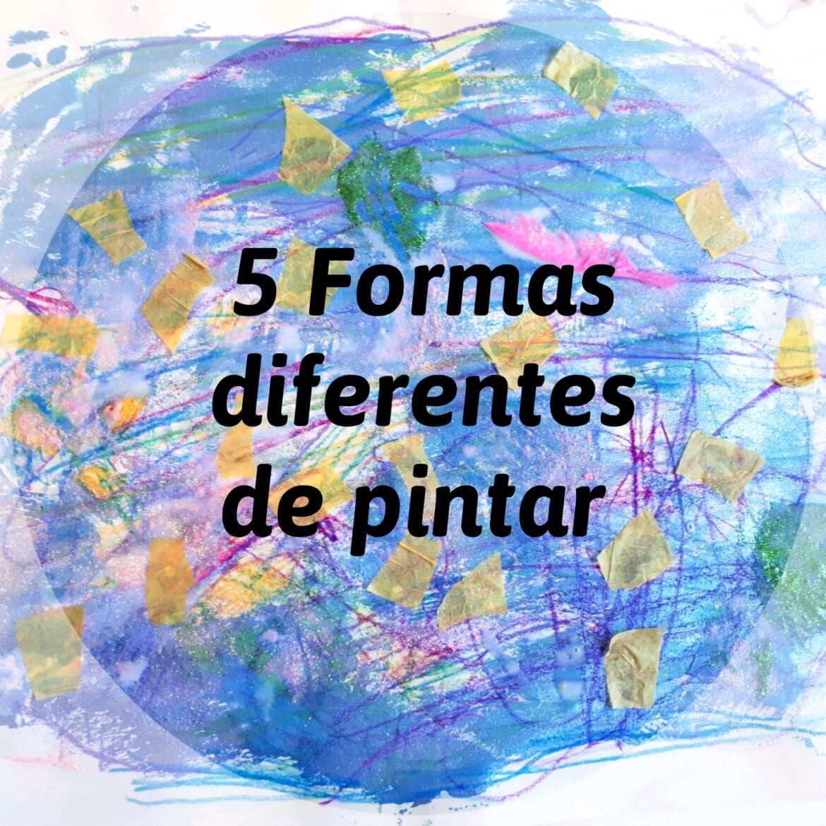 ideas para pintar con niños
