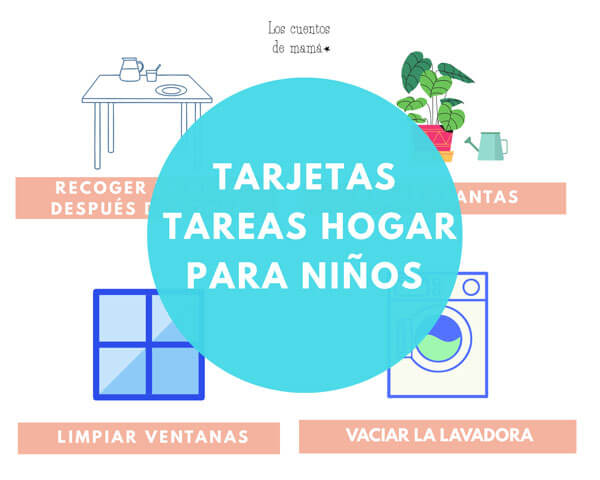 Tareas del hogar para niños - Los cuentos de Mamá