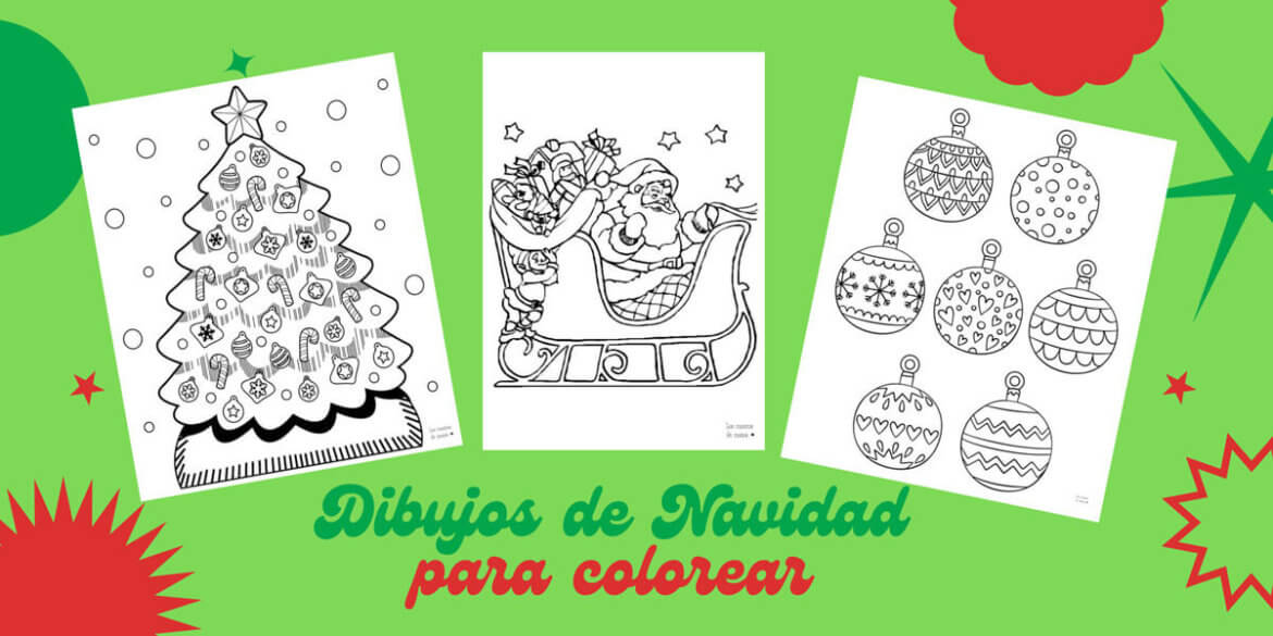dibujos de navidad para niños