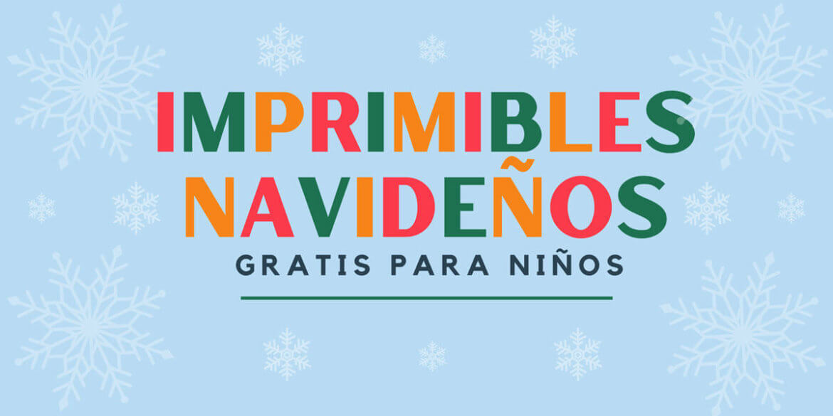 imprimibles de navidad gratis para niños