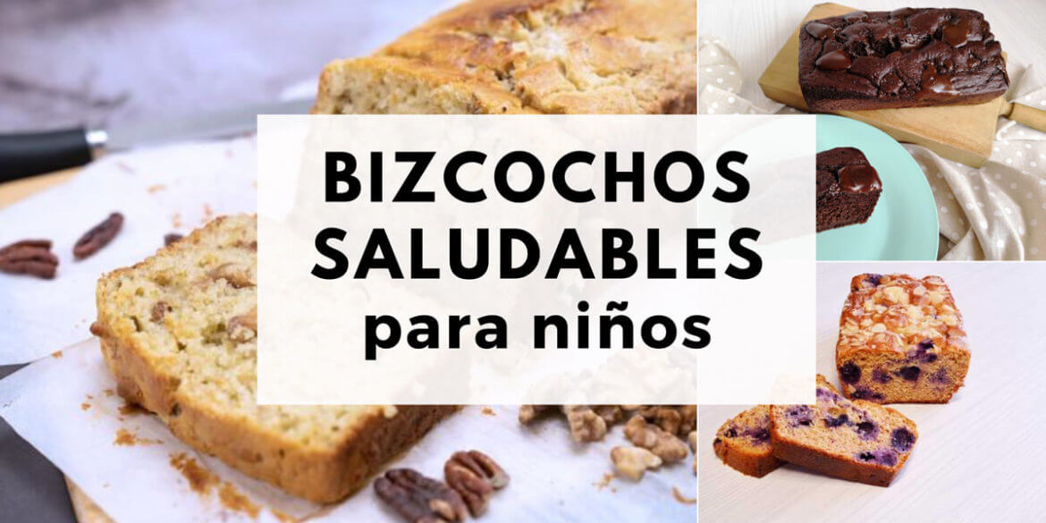 recetas de bizcochos saludables para niños