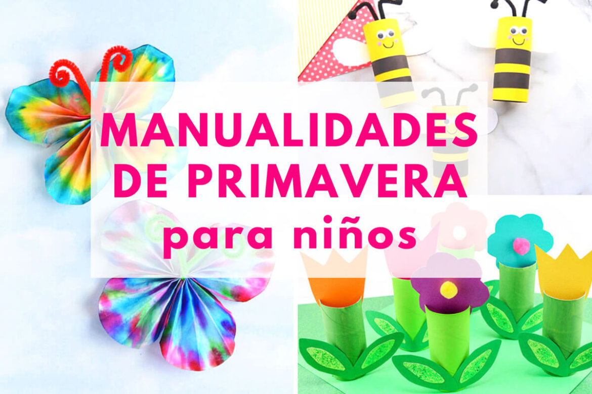 manualidades de primavera para niños