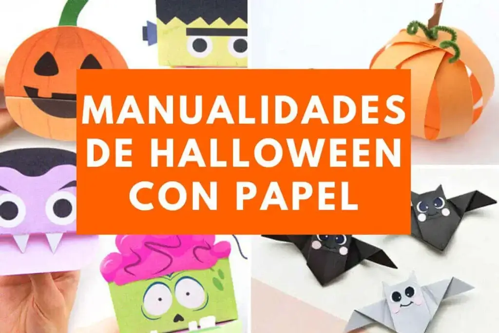 manualidades de halloween con papel