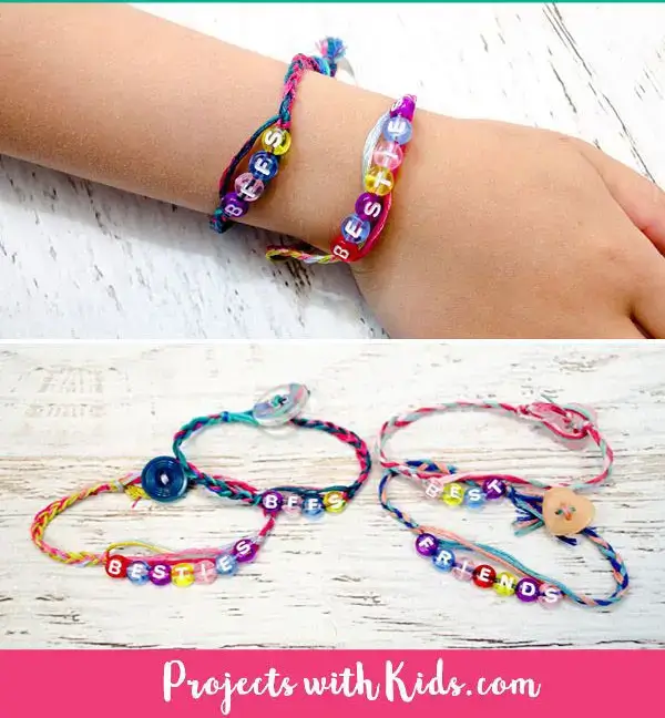 como hacer pulseras de la amistad faciles
