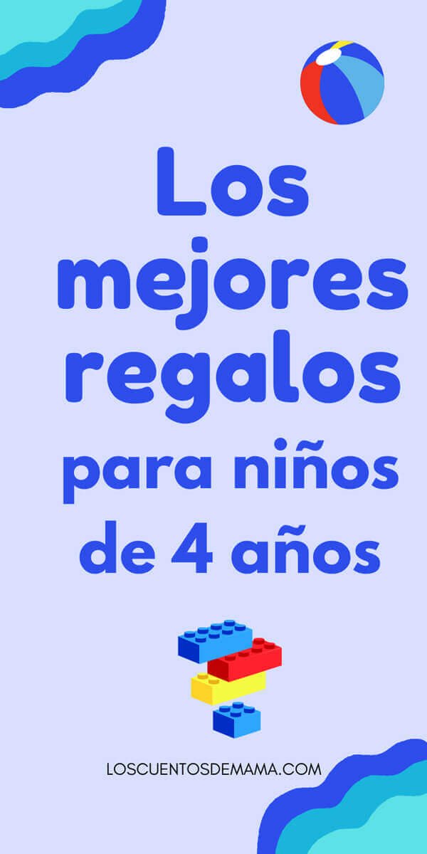 ideas regalos para niños 4 años