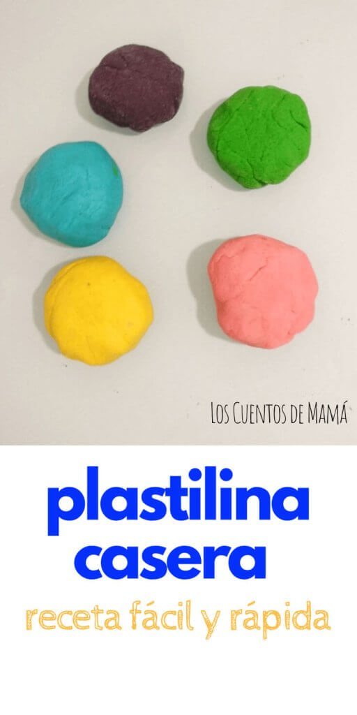 hacer plastilina con niños