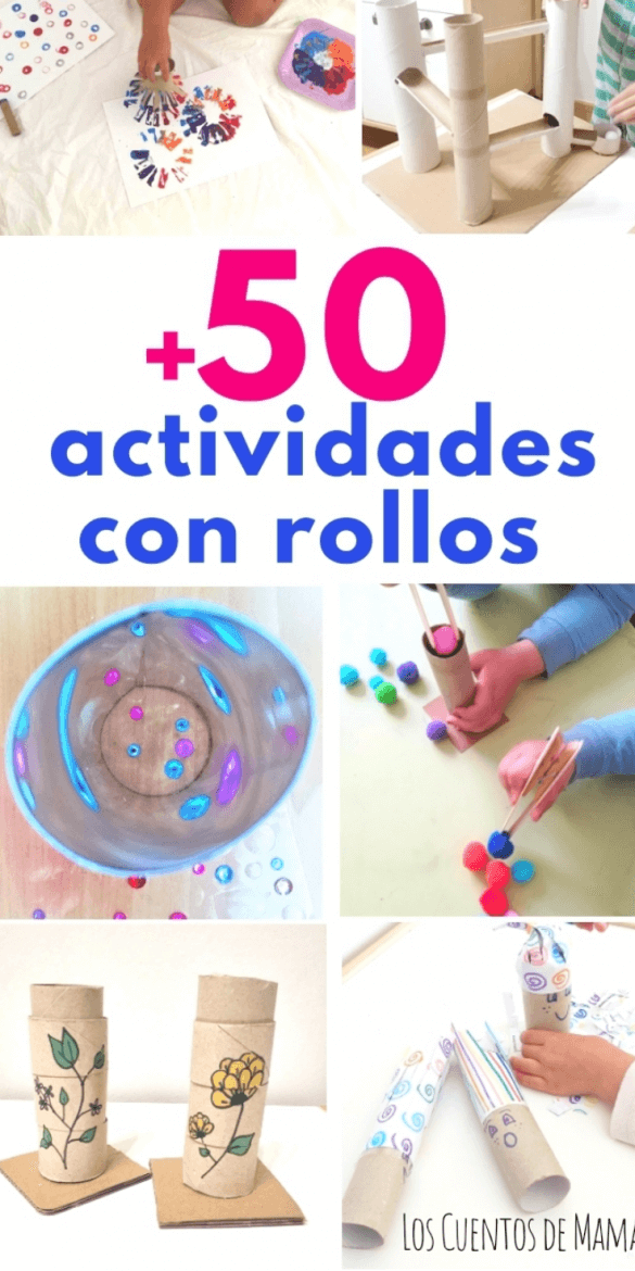 50 Actividades Con Rollos De Papel Los Cuentos De Mamá 0832