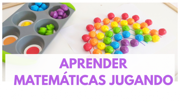 aprender matemáticas jugando con un juguete