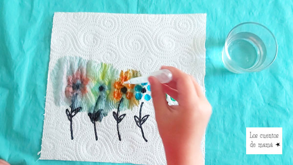 ideas de experimentos con colores para niños
