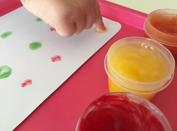 como hacer pintura casera para niños