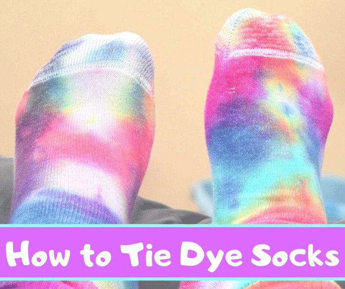 tie dye socks 
