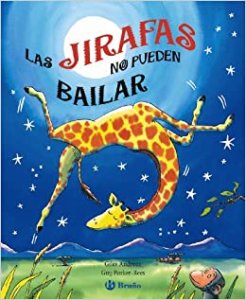 portada libro infantil las jirafas no pueden bailar