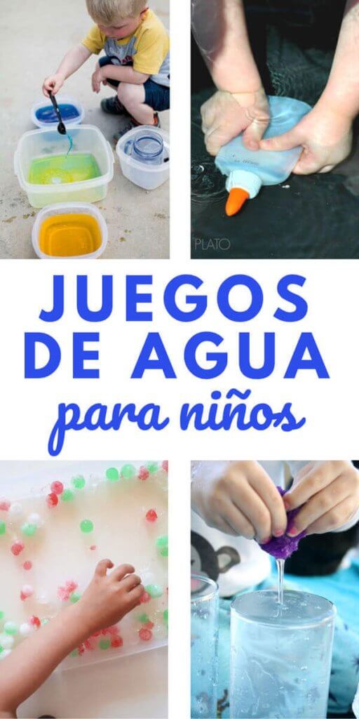 juegos de agua para verano