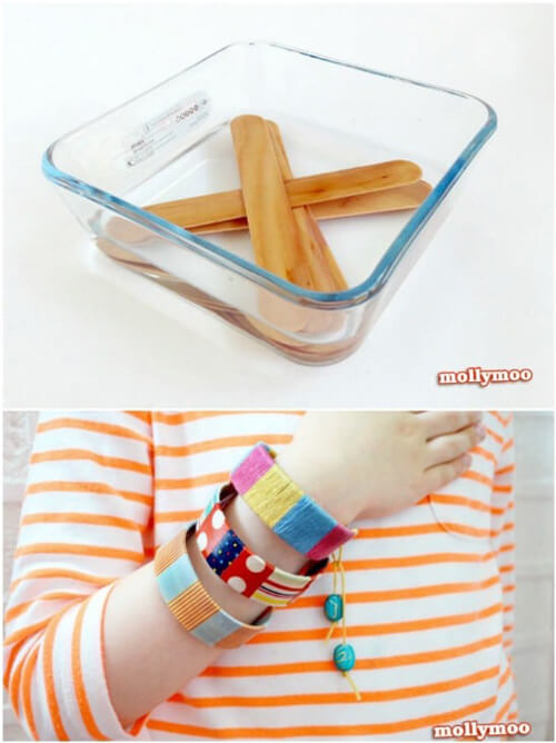 ideas de pulseras faciles para  niños