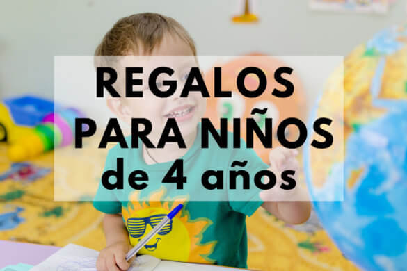 ideas de regalos para niños de 4 años