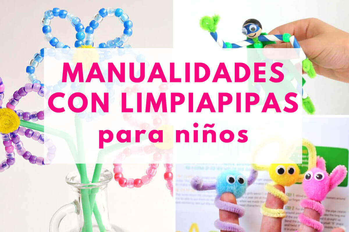 22 IDEAS de manualidades infantiles con LIMPIAPIPAS  Manualidades,  Manualidades infantiles, Manualidades limpiapipas