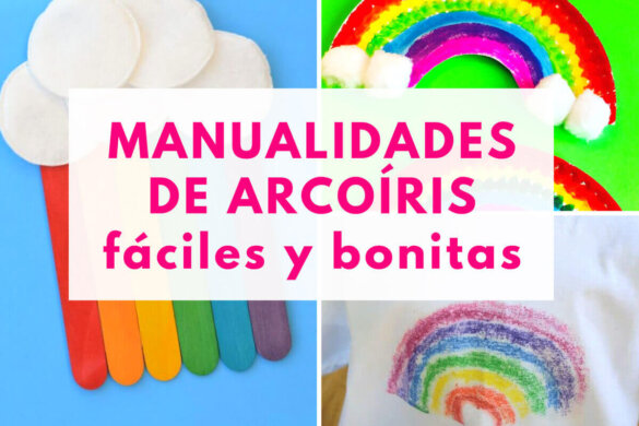 manualidades de arcoiris para niños