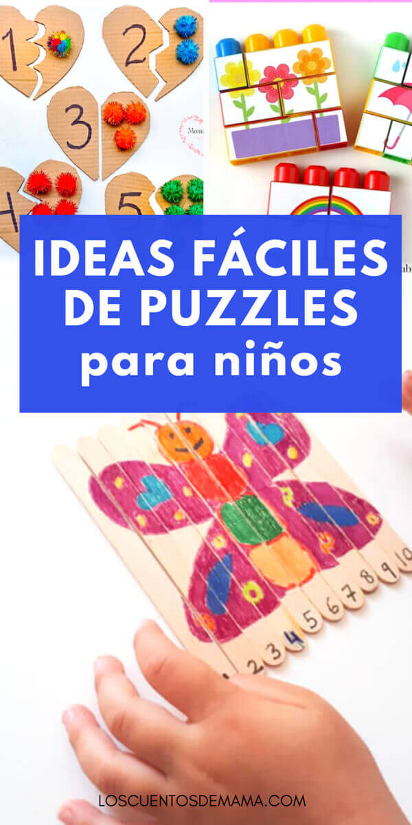 manualidades de puzzles para niños