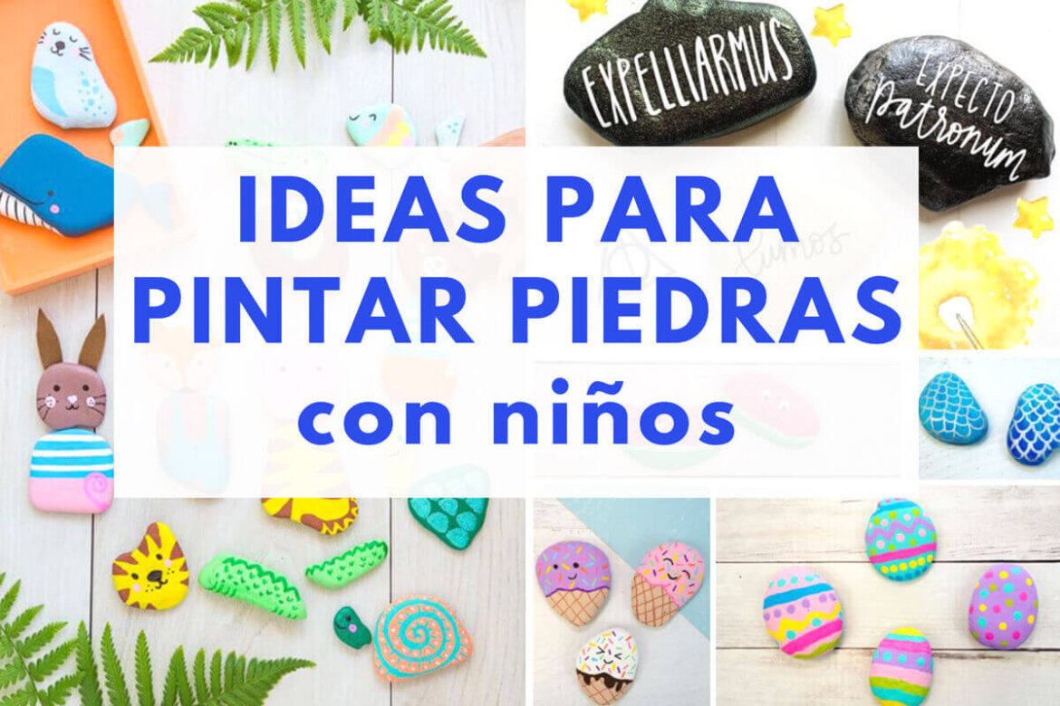 ideas para pintar piedras