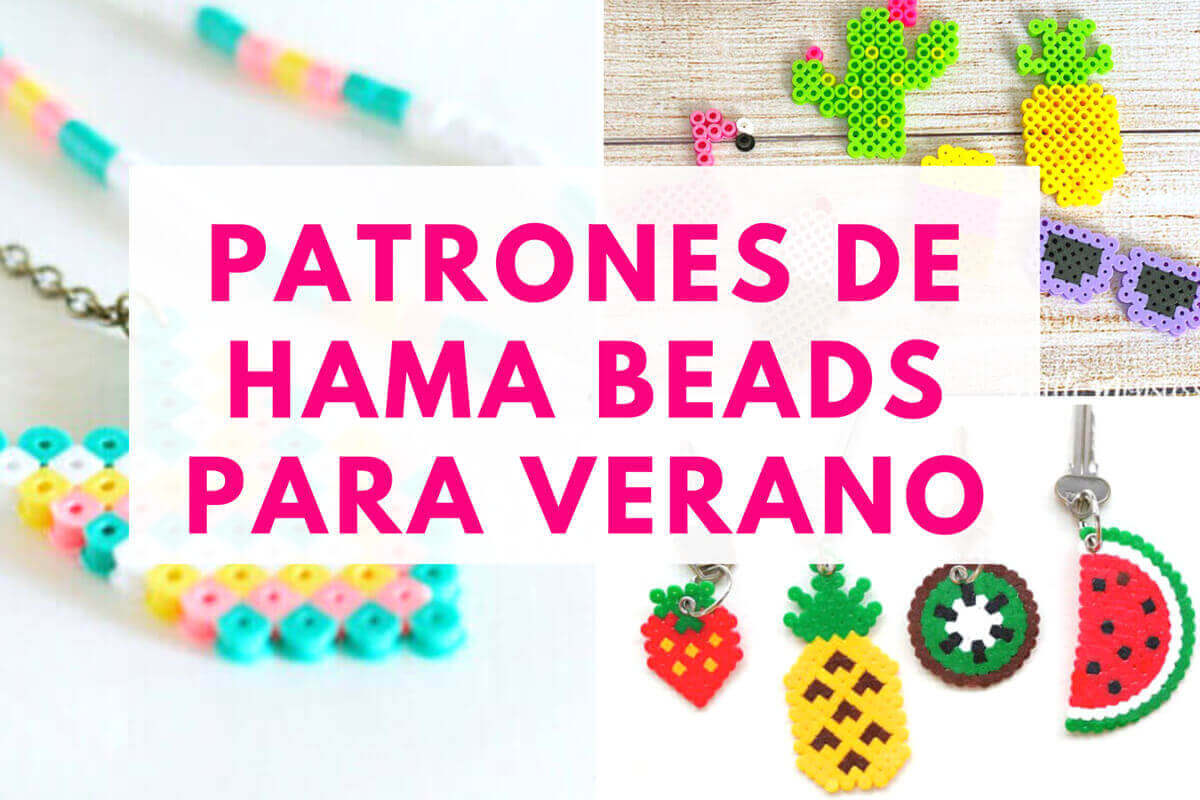 patrones de hama beads de verano