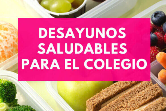 desayunos saludables para el colegio