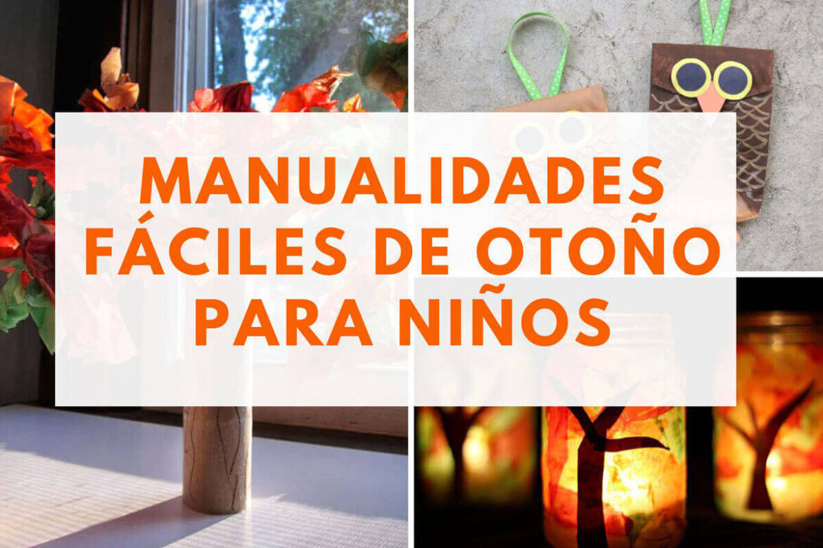 manualidades faciles de otoño para niños