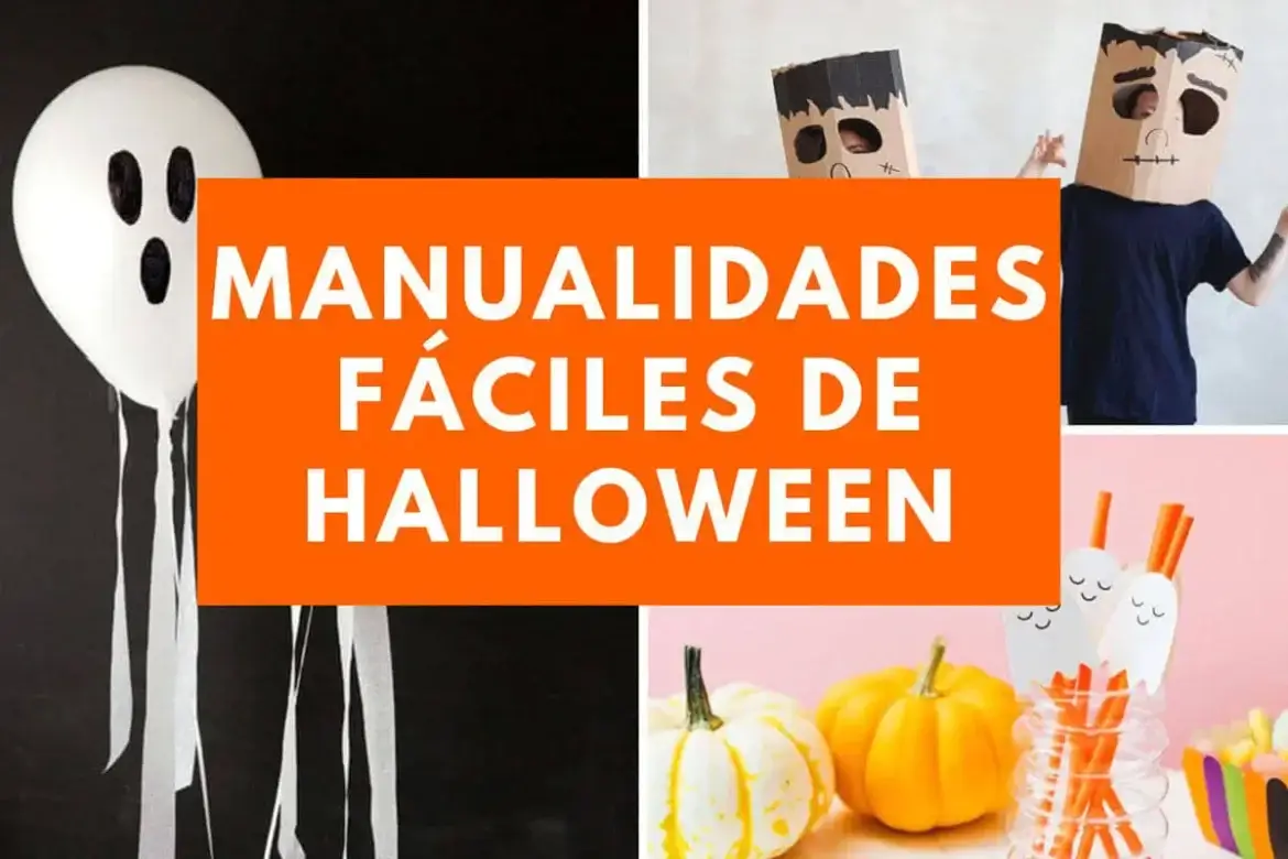 ideas para hacer manualidades de halloween con niños