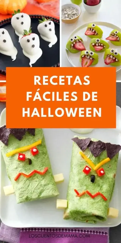recetas faciles de halloween