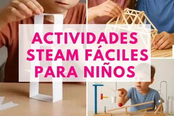 actividades steam para niños de 6 años