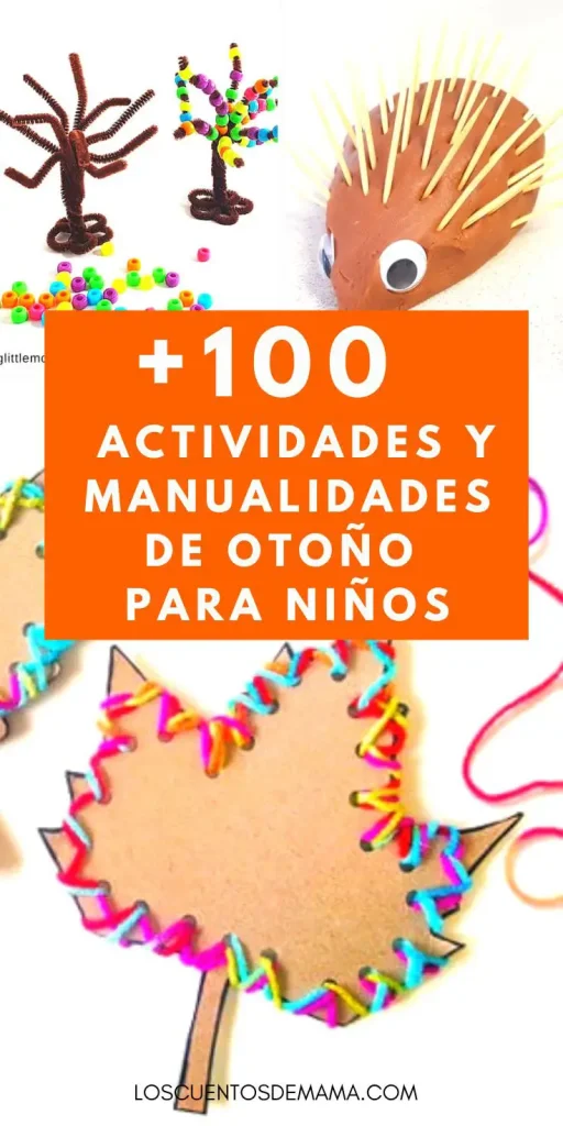 ideas de manualidades otoñales para niños