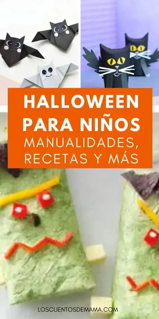 Fiesta infantil de Halloween con manualidades y recetas