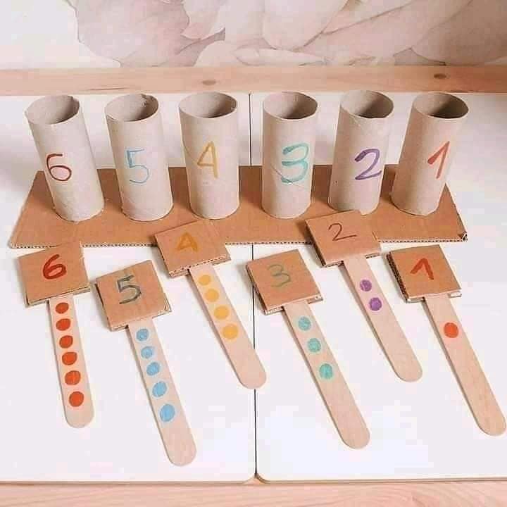 como enseñar los numeros a los niños de 4 años