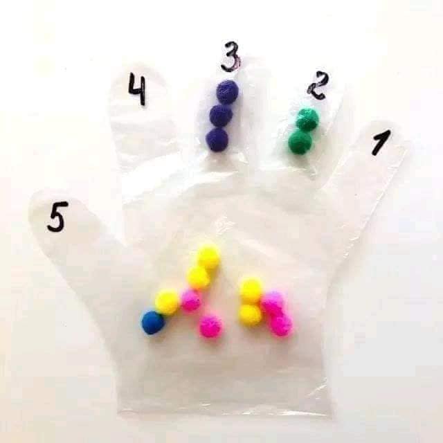 como enseñar los numeros del 1 al 10