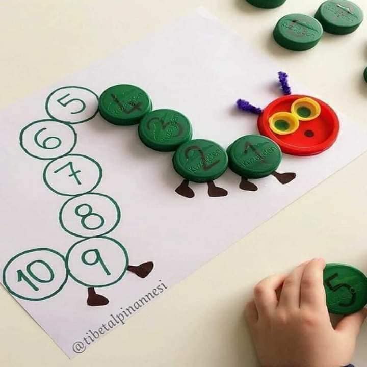 como puedo enseñar a un niño a contar