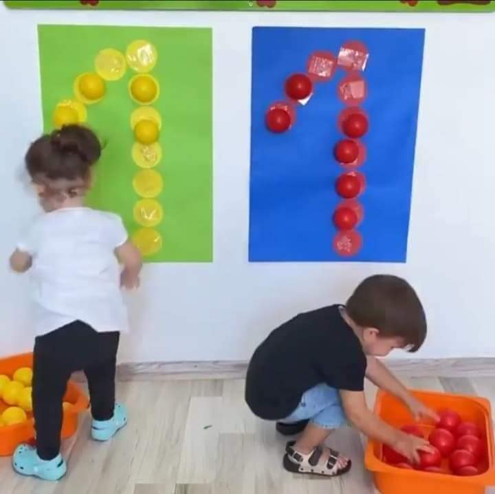 como enseñar los numeros en infantil